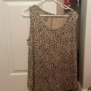 Draprey Tank Too Leopard